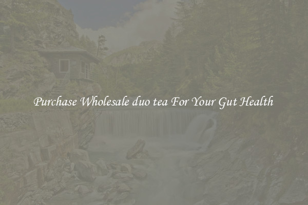 Purchase Wholesale duo tea For Your Gut Health 