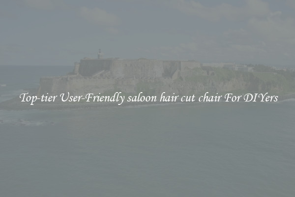 Top-tier User-Friendly saloon hair cut chair For DIYers