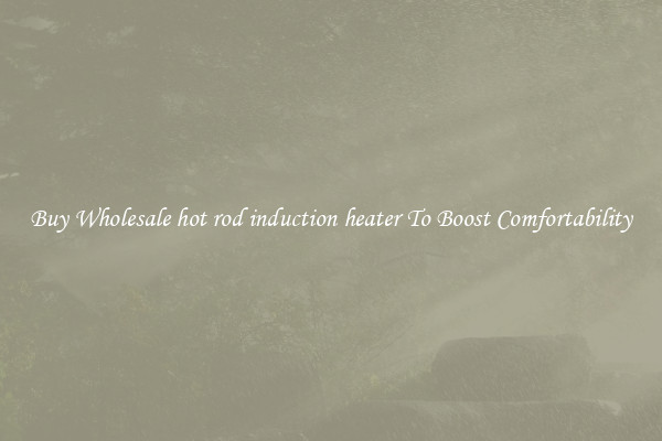 Buy Wholesale hot rod induction heater To Boost Comfortability