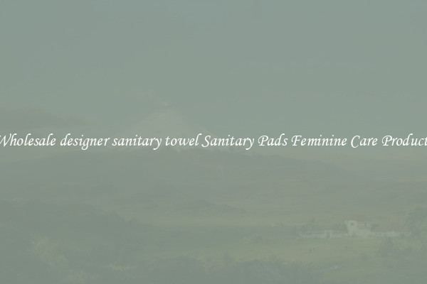 Wholesale designer sanitary towel Sanitary Pads Feminine Care Products